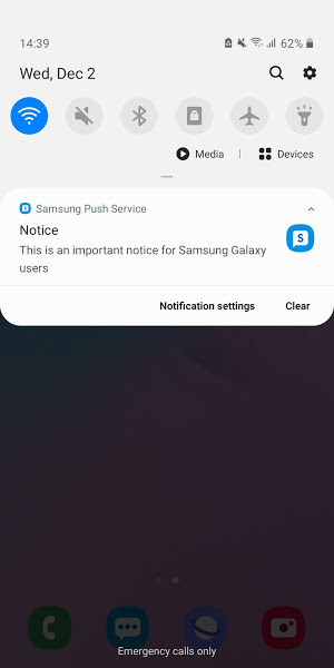 Samsung push service(1)