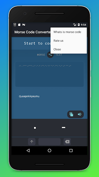 Ħ˹뷭(Morse Code Converter) v1.6 ֻ 1