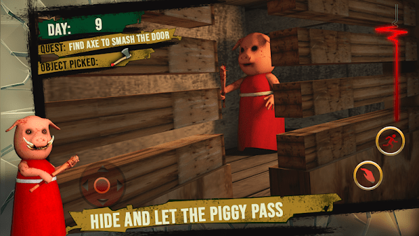 小猪第一章警笛头mod游戏(Scary Piggy Escape Chapters)(2)