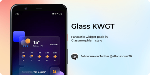 Glass KWGT插件