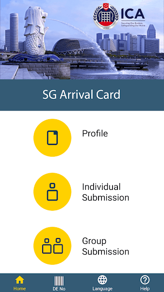 SG Arrival Card app(新加坡电子入境卡)(3)