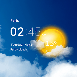 ͸ʱӺİ(Transparent clock weather)