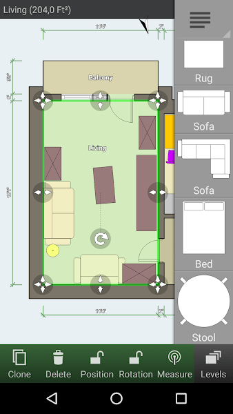 Floor Plan Creator专业版汉化版v3.5.6 安卓版 1