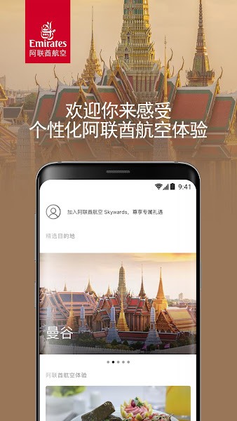 阿联酋航空app中文版(Emirates)