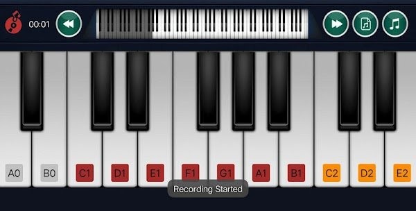 Piano Keyboard app