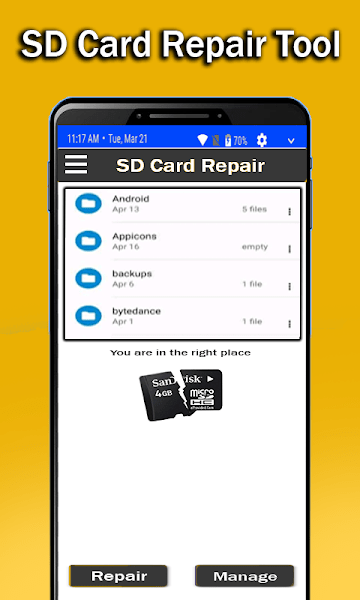 手机sd卡修复工具官方免费版(SD Card Repair Fix Dmaged SD Card)v3.0 最新版 2