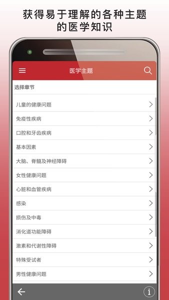 默沙东诊疗中文大众版app(MSD Manual Home)