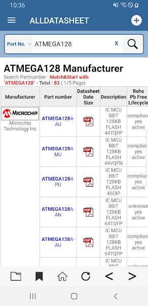 Alldatasheet數據手冊中文版v1.8.11 安卓版 1