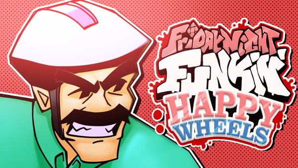 FNF Happy Wheels mod(FnF ExtraFps Original) vA8 ׿ 1