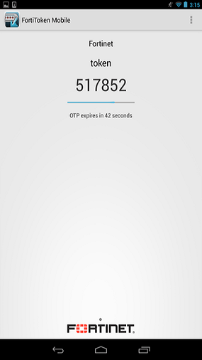 FortiToken Mobilev5.1.0.0042 官方版 3