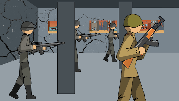 火柴人第二次世界大战手机版(Stickman WW2)(1)