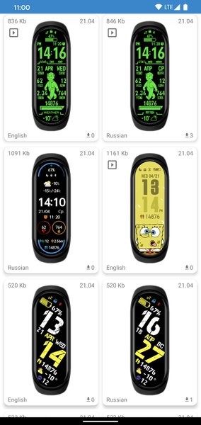 mi band 6 watch faces° v1.11.2 ׿0