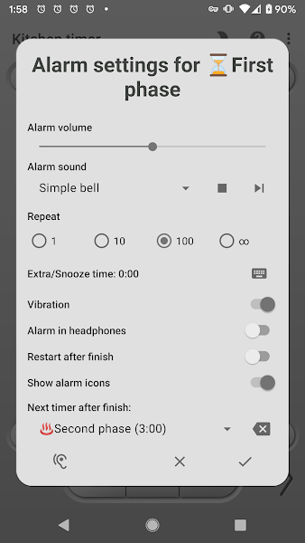 Kitchen timer軟件v4.6.7 安卓版 2