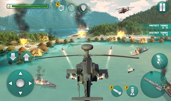 װֱģ(Gunship Helicopter Attack) v3.0.06 ׿ 1