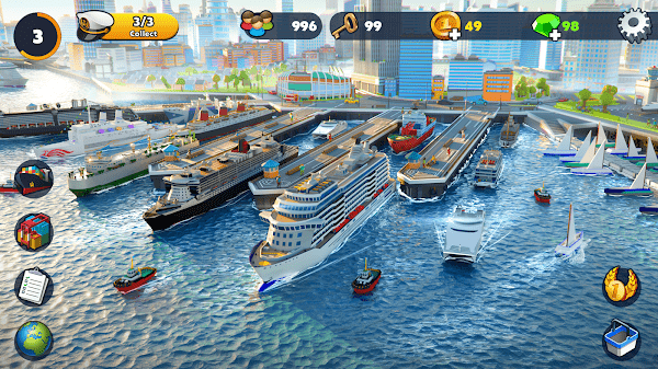 海港大城航運大亨漢化版(Port City Ship Tycoon)v2.0.0 安卓版 1