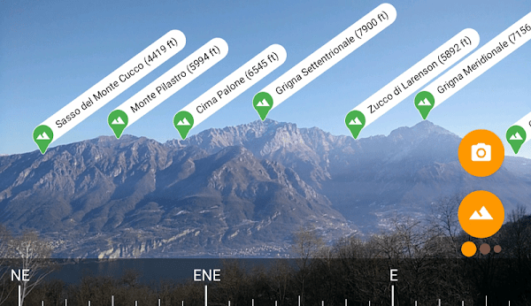 PeakLens实时识别山峰和山丘(3)