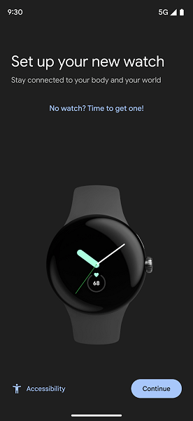 Google Pixel Watch app(1)
