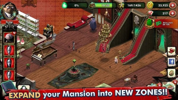 亚当斯一家神秘公寓(Addams Family Mystery Mansion)v0.3.5 安卓版 3