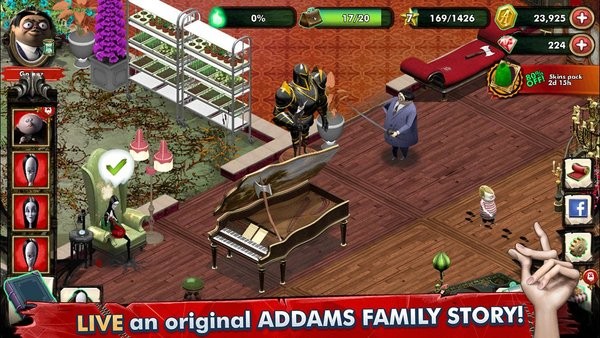 亚当斯一家神秘公寓(Addams Family Mystery Mansion)v0.3.5 安卓版 4