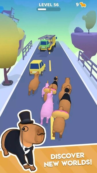 水豚冲刺capybara rush小游戏(3)