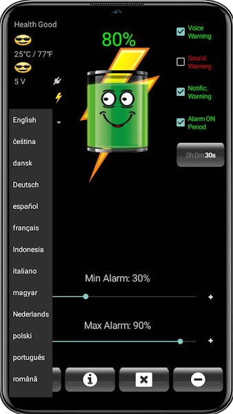 Battery Alarm v72 ׿ 1