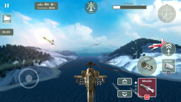 直升机模拟器战争手机版