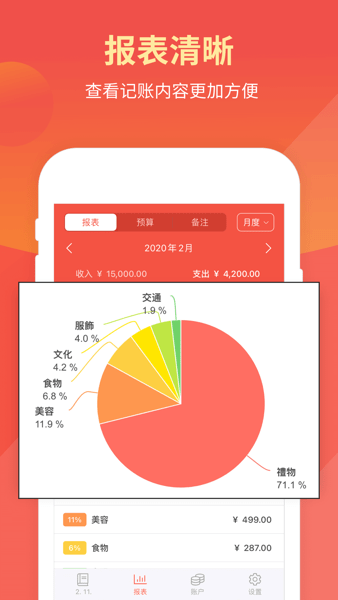 快捷记账安卓版v4.7.4 GF 官方最新版 1