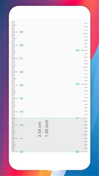 可调尺子软件v1.0.0 安卓手机版 1