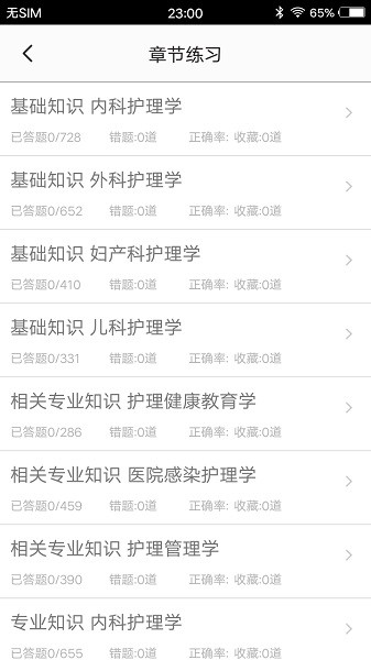 主管护师题集app(1)