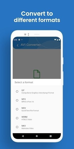 AVIʽתapp(AVI Converter) v1.0.0 ׿ 2