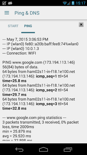 Ping&Net APP v4.2.4 ° 2