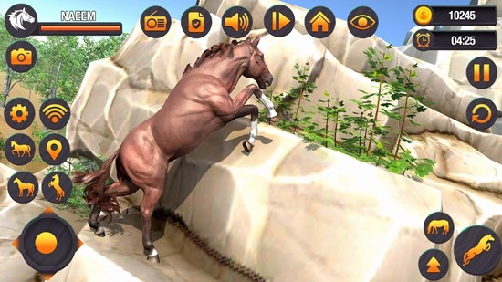 虚拟野马家庭模拟器游戏(Virtual Wild Horse Family Sim)(2)