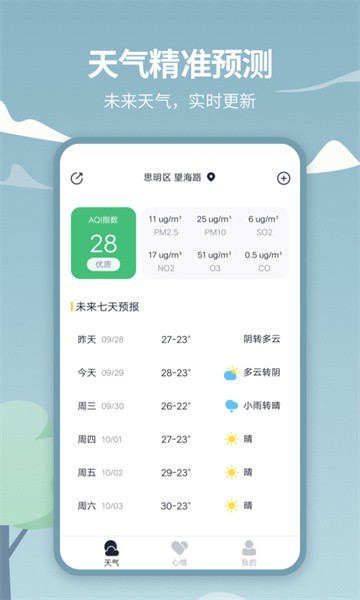 天气吧appv4.4.2 安卓版 1