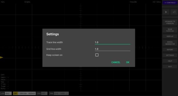 scoppy手机示波器v1.019 安卓版 3