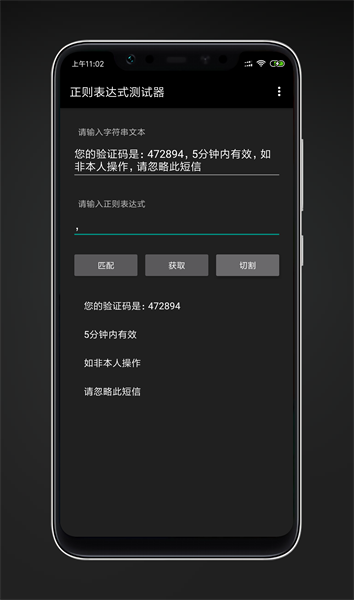 正则表达式测试器appv3.0 安卓版 1