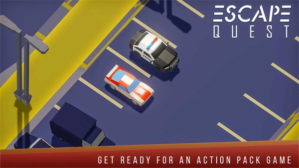 逃跑赛车特技游戏(Escape Quest)(4)