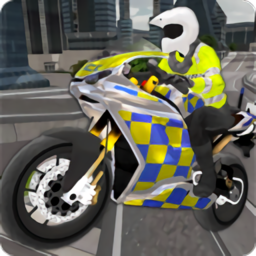 Ħгģ3D(Police Motorbike Simulator 3D)