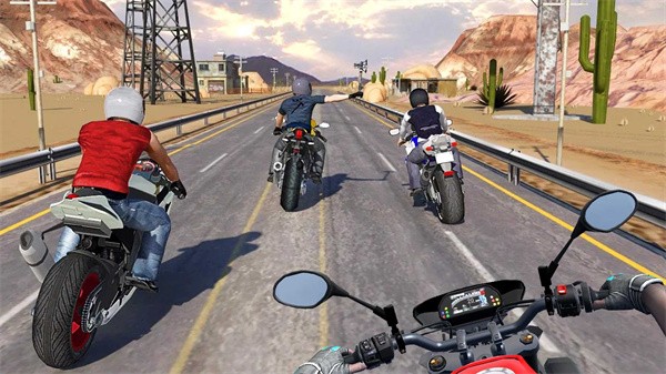 交通摩托车游戏(Traffic Bike)v1.1.7 安卓版 1