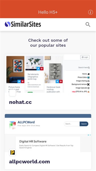 similarsites搜索引擎v1.0.0 官方安卓版 1