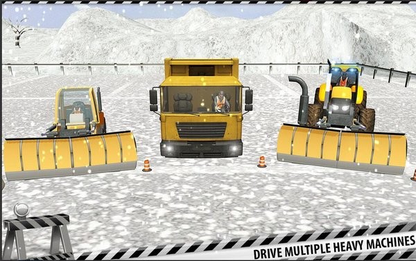 雪地卡车驾驶模拟器游戏(3)