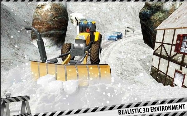 雪地卡车驾驶模拟器游戏(4)