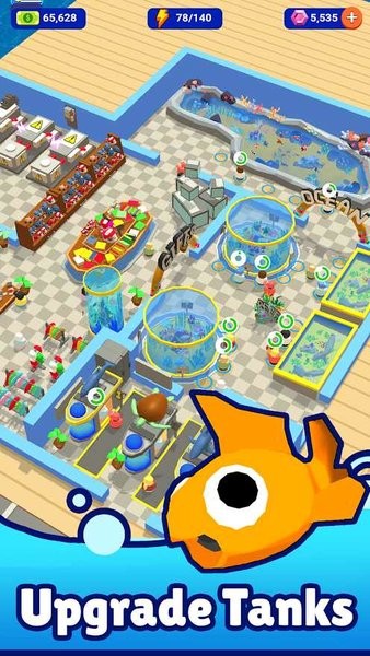 闲置水族馆大亨(Idle Aquarium)v13.1.66 安卓版 1