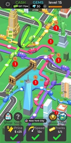 地铁空闲大亨(Subway Idle 3D)v2.3 安卓版 3