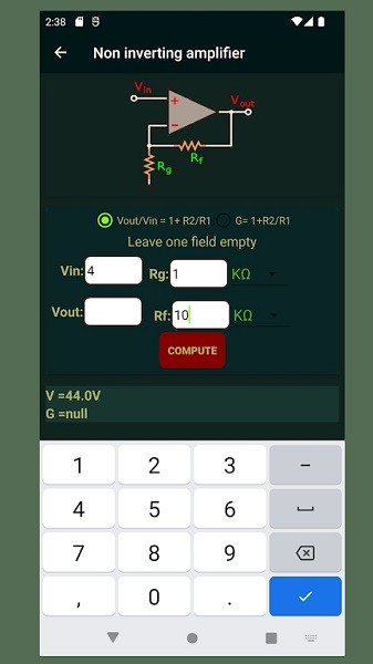 ӵ·appѰ( Electronics Calculator Pro) v1.32 ׿ 2