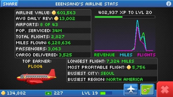 ɻ(Pocket Planes) v2.5.1 ׿1