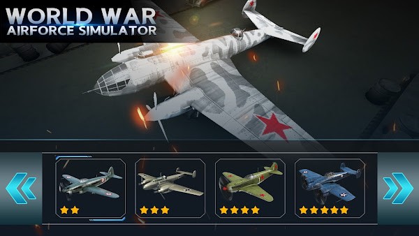 二戰(zhàn)空軍模擬器3D(World war Airforce simulator)v1.1 安卓版 1