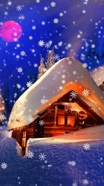 下雪动态壁纸完整版(Snow Live Wallpaper)v1.0 安卓版 1