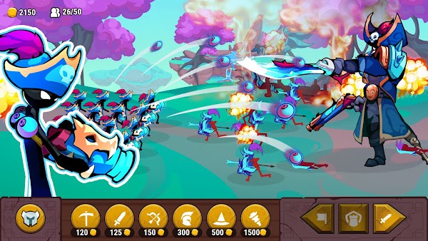 火柴人之战权力之杖手游(Stickman War)v1.11.2 1