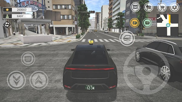 日本出租车模拟大阪驾驶游戏(1)