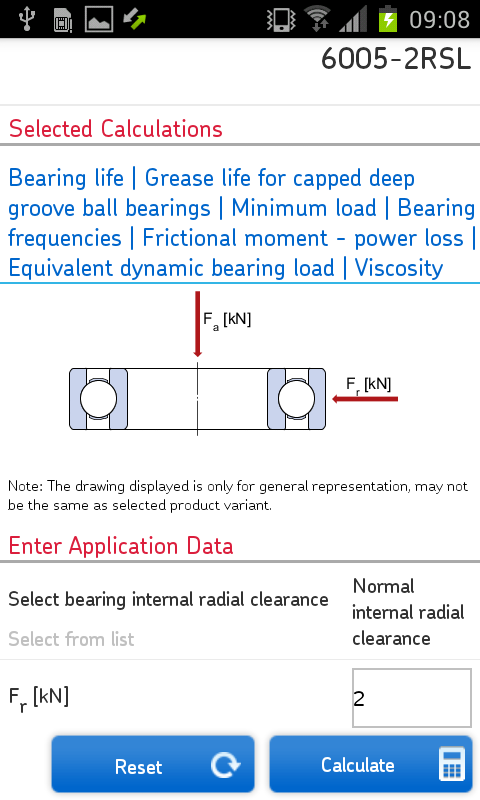 skf轴承计算软件Bearing Calculatorv1.9.1 安卓版 4